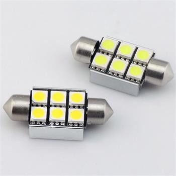 Освещения салона 5050-6SMD 39 мм 431425 фото