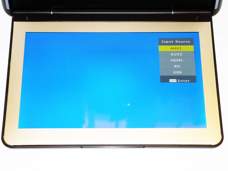 Монитор потолочный 11 дюймов USB+SD+HDMI jl-1139fs фото