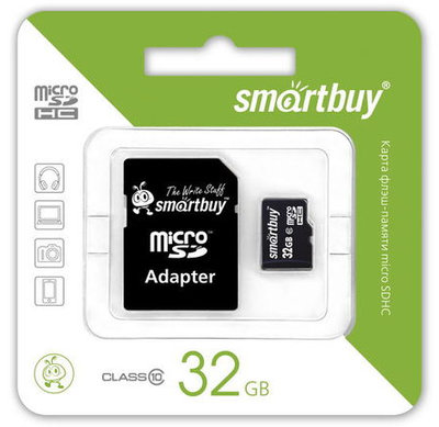 Карта память microsd Smartbuy 32GB 10 Class 4421217168 фото