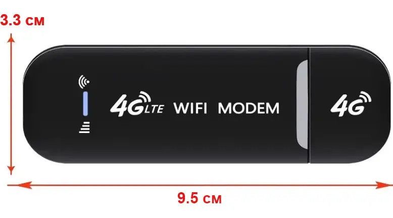 USB 4G LTE WiFi модем роутер під сім карту для ноутбука ПК USB модем/роутер  фото