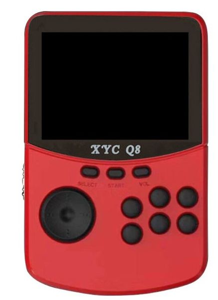 Портативная приставка Dendy и Sega, Карманная игровая приставка XYC Q8 с 400 играми в памяти q8 фото