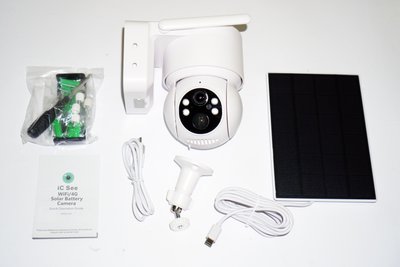 Wifi камера з віддаленим доступом сонячна панель акумулятор TQ2 2.0 Мп TQ2 фото