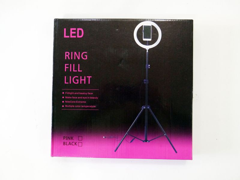 Кольцевая светодиодная лампа 26 см 10Вт Ring Fill Light ZD666 ZD666 фото