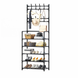 Металева підлогова вішалка для одягу і взуття New simple floor clothes rack size New simple floor clothes rack size фото 1