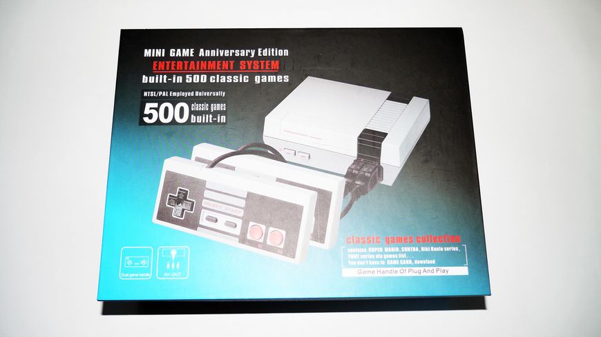 Ігрова приставка Mini Game Anniversary Edition + 500 ігор (аналог Nintendo Entertainment System) Anniversary-Edition фото