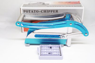 Машинка для нарізки картоплі фрі Potato Chipper Овочерізка ручна Potato Chipper фото