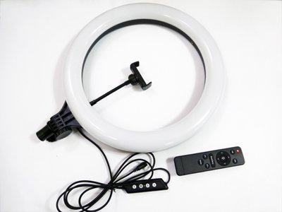Кільцева LED лампа AL-390 39див 220V 1 кріплення + пульт AL-390 фото