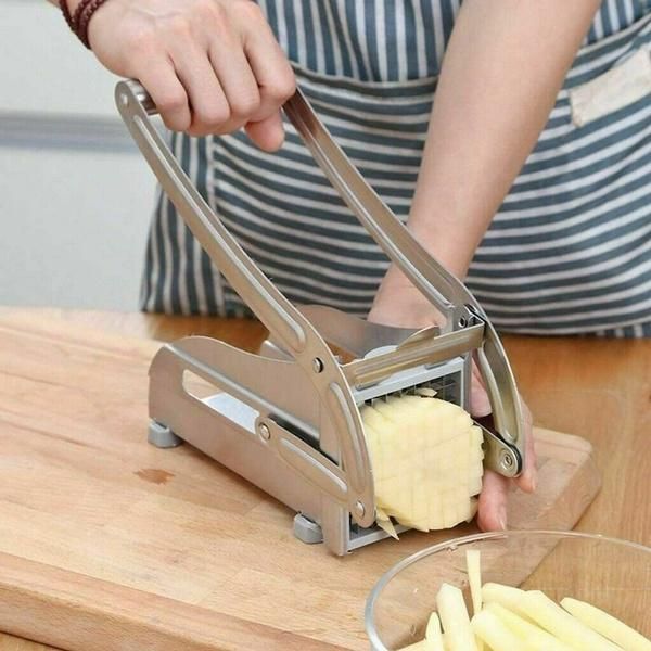 Машинка для нарізки картоплі фрі Potato Chipper Овочерізка ручна Potato Chipper фото