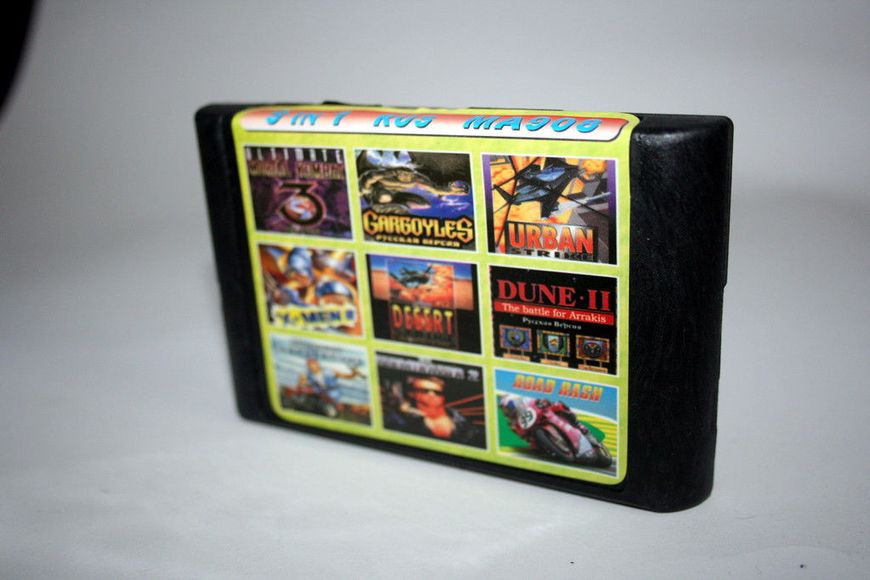 Картридж Sega 9в1 Urban Strike Desert Strike Mortal Kombat 3 Ultimate MA-908 фото