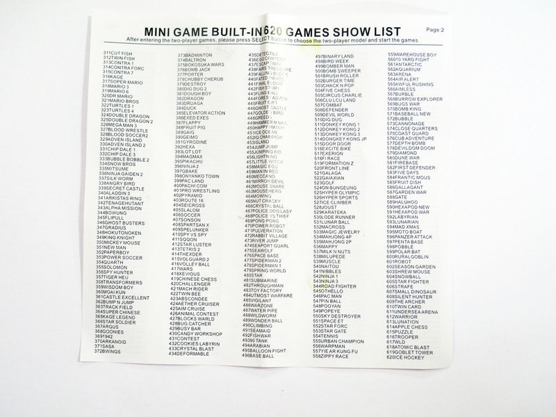 Ігрова приставка Денді 620 ігор Mini Sfc Mini Sfc фото
