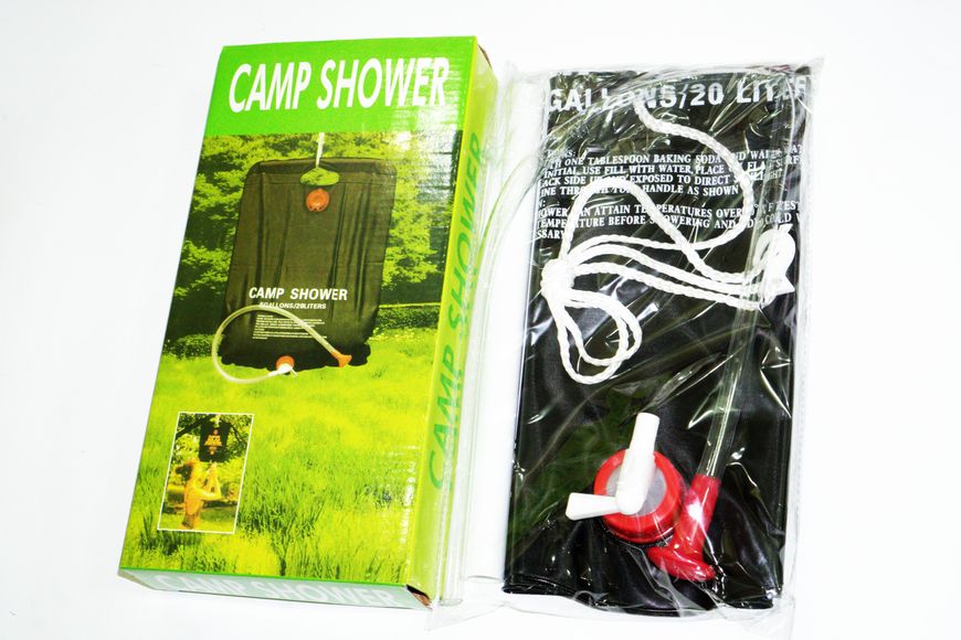 Туристический переносной походный душ Camp Shower 20л Camp Shower 20 фото