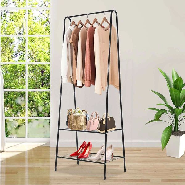 Підлогова пересувна вішалка для одягу Coat Rack Triangular Coat Rack Triangular фото