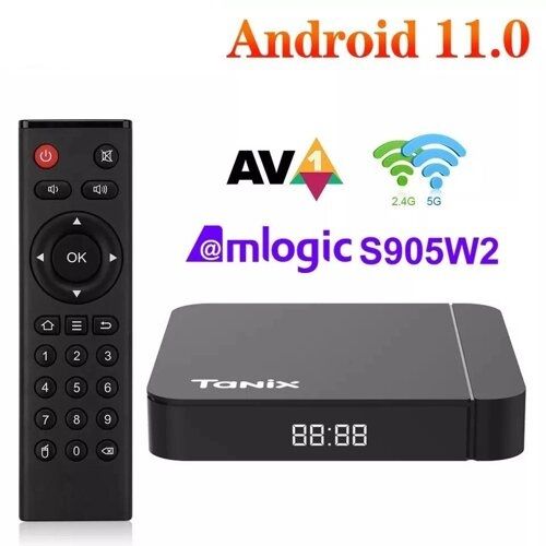 Тв приставка Tanix W2 4K Android TV Box 4GB/32GB Android 11 Tanix W2 фото