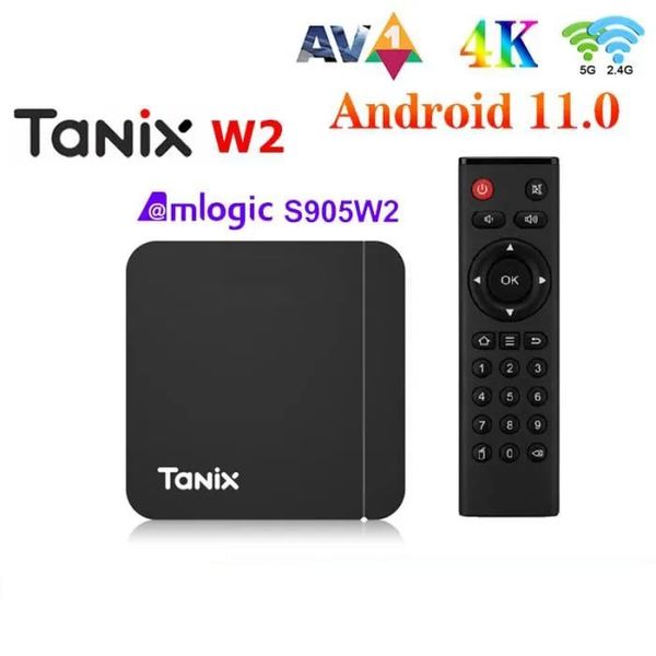 Тв приставка Tanix W2 4K Android TV Box 4GB/32GB Android 11 Tanix W2 фото