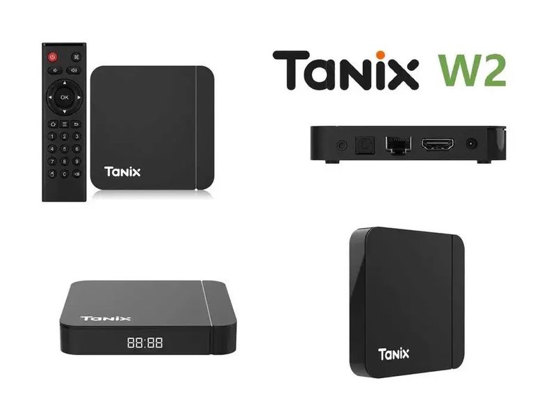 Тв приставка Tanix W2 4K Android TV Box 4GB/32GB Android 11 Tanix W2 фото