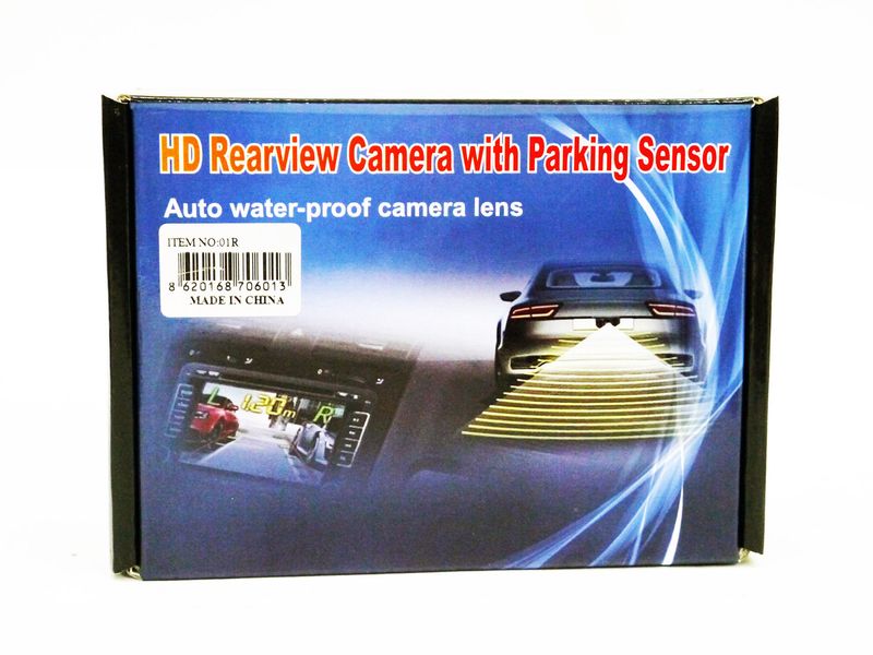 Автомобільна камера з парктроніком 01R car-cam-01r фото