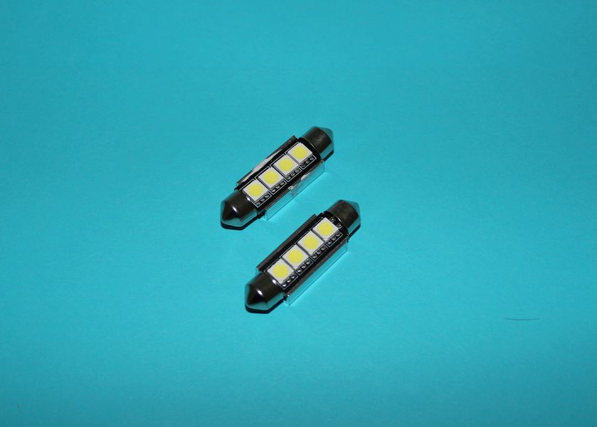 Освещения салона 5050-4SMD 41мм (цветные зелёный и красный свет ) 5050-4SMD 41мм фото