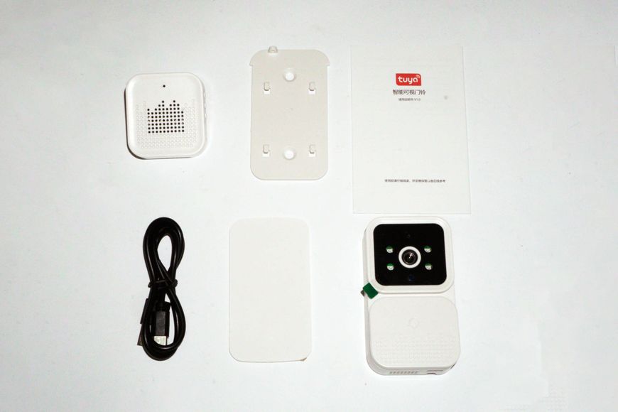 Бездротовий дверний відеодзвінок WiFi управління через телефон додаток Tuya Smart Doorbell M6 Smart Doorbell M6 фото
